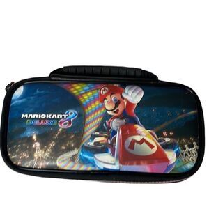 Mario Kart 8 Deluxe Carrying Case Nintendo Switch protective travel Case.